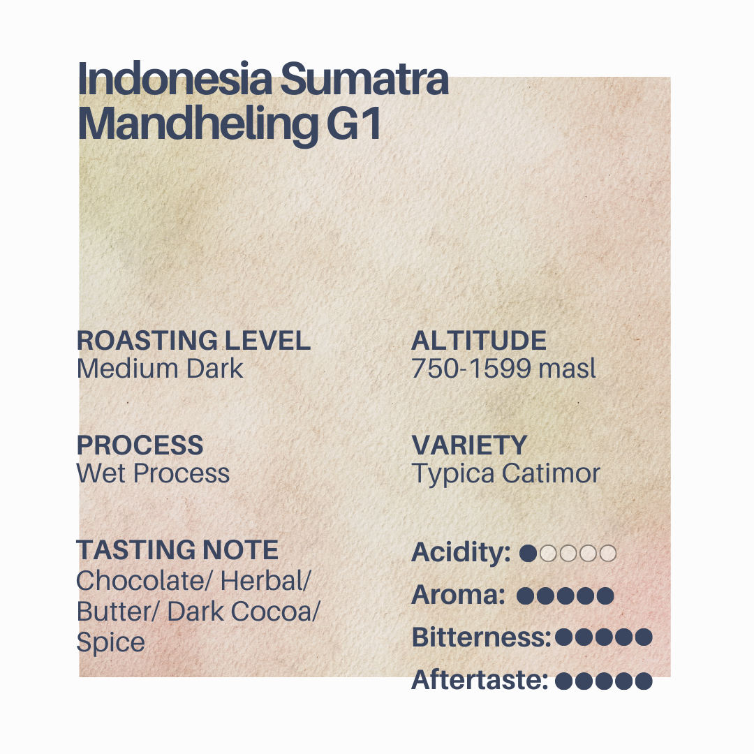 Indonesia Sumatra Mandheling G1